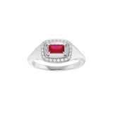 The Baguette Signet Ring