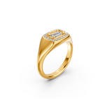 The Baguette Signet Ring