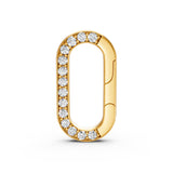 Moissanite Charm Bail