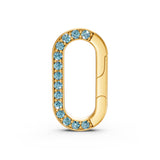 London Blue Topaz Charm Bail