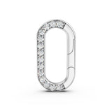 Moissanite Charm Bail