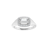 The Baguette Signet Ring