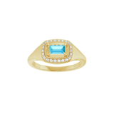 The Baguette Signet Ring