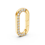 Moissanite Charm Bail