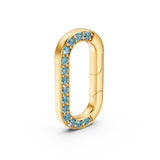 London Blue Topaz Charm Bail