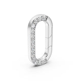 Moissanite Charm Bail