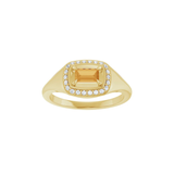 The Baguette Signet Ring