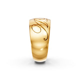 10mm Tapered Cigar Band — Engravable