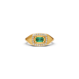 The Baguette Signet Ring