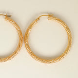 9k Hoop Earrings - 30mm
