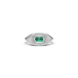 The Baguette Signet Ring