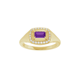 The Baguette Signet Ring