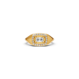 The Baguette Signet Ring