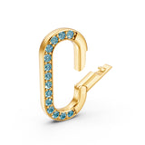 London Blue Topaz Charm Bail