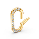 Moissanite Charm Bail