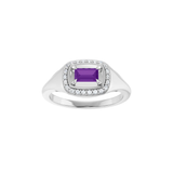 The Baguette Signet Ring