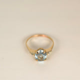 14k Gold Spinel Ring - SIZE 8
