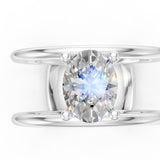 The Gemma Ring - Moissanite