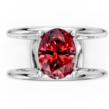 The Gemma Ring - Ruby