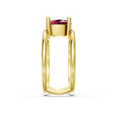 The Gemma Ring - Ruby
