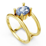 The Gemma Ring - Tanzanite