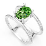 The Gemma Ring - Peridot