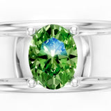 The Gemma Ring - Peridot