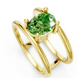 The Gemma Ring - Peridot