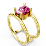 The Gemma Ring - Pink Tourmaline