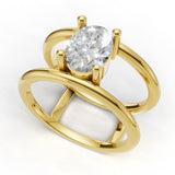 The Gemma Ring - Moonstone