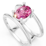 The Gemma Ring - Pink Tourmaline