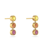 Drop Earrings in Sunrise