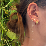 Diamond Chain Earrings