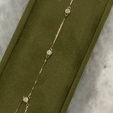 Trio Diamond Hand Chain