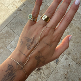 Diamond Cut Razo Hand Chain