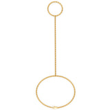 Diamond Cut Razo Hand Chain