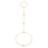 Trio Diamond Hand Chain