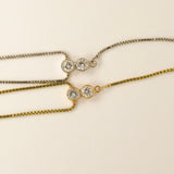 Anchor Diamond Hand Chain