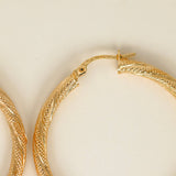 9k Hoop Earrings - 30mm