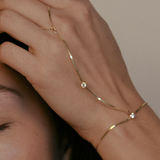 Balance Diamond Hand Chain