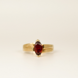 14k Gold Ruby Ring - SIZE 7